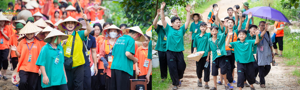 Cùng chúng mình di chuyển xuống khu vực Vườn Bạch Ngọc nhé!