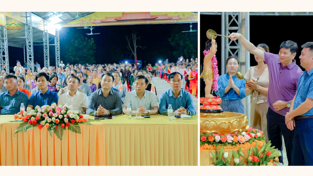 Quý vị đại biểu, quan khách hoan hỷ tham dự chương trình lễ Phật đản