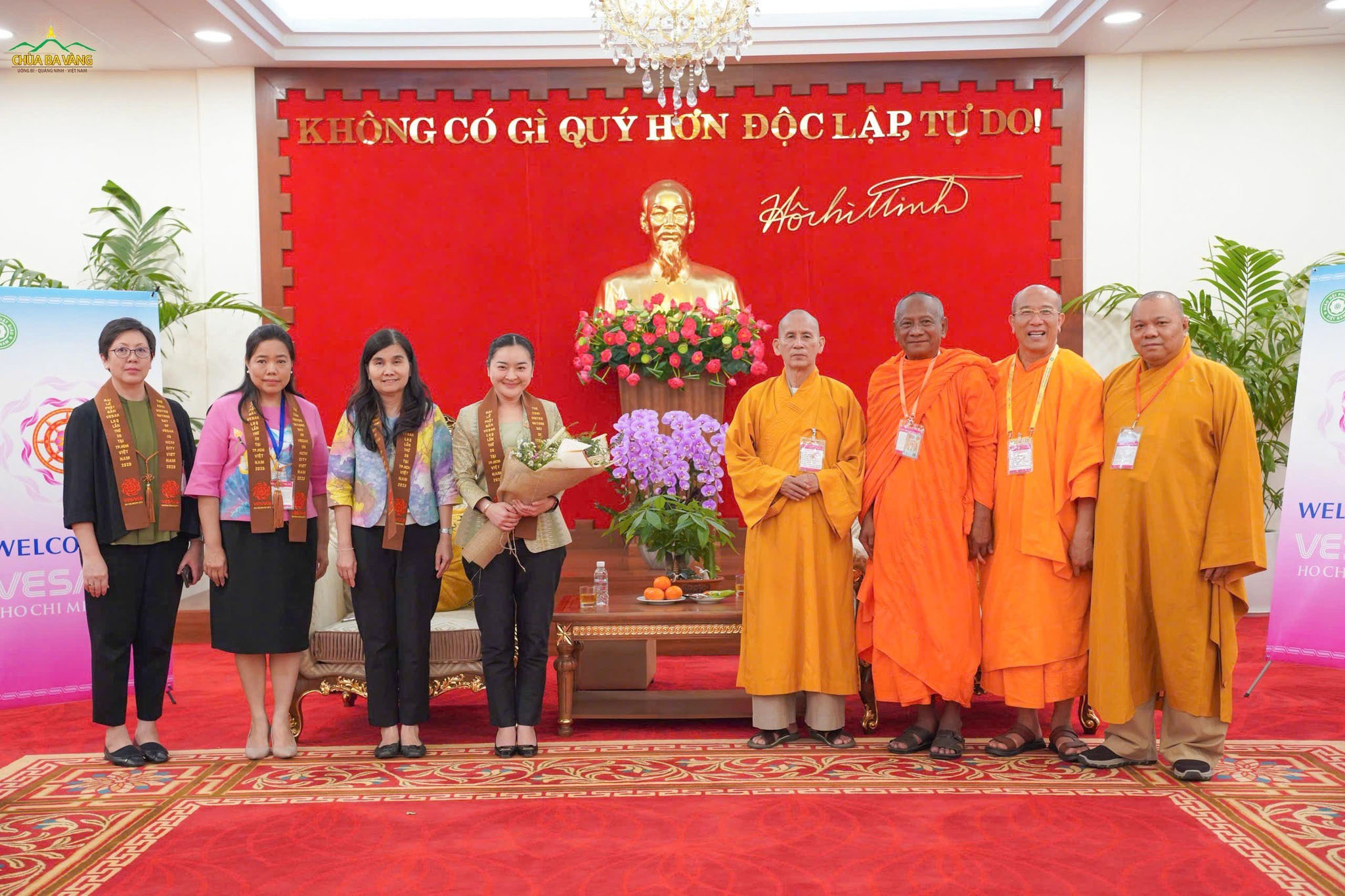 Trân trọng đón tiếp đoàn Bộ trưởng Bộ Văn hóa Thái Lan đến tham dự Đại lễ Vesak Liên Hợp Quốc 2025