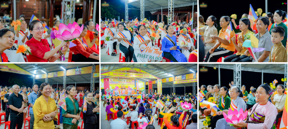 Ai cũng hân hoan, hạnh phúc trong ngày kỷ niệm Đức Thế Tôn đản sinh