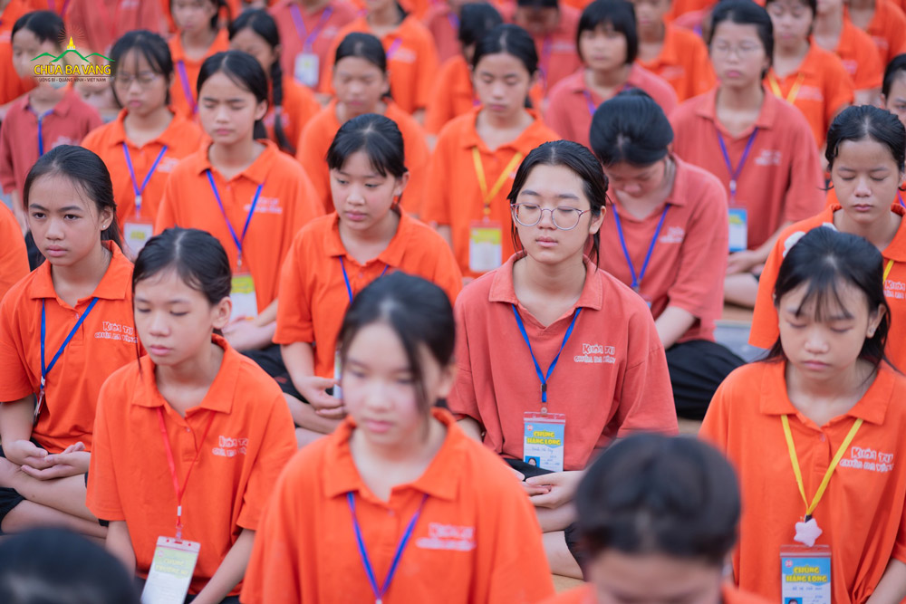 Một buổi sáng ý nghĩa với chúng mình khi được lắng tâm