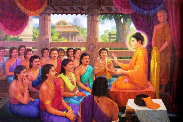Các bậc Thánh hiền khi thuyết Pháp luôn hướng đến người có lòng tin trước tiên (ảnh minh họa)