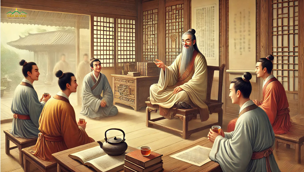 Người trò phải luôn ghi nhớ công ơn và đền ơn thầy (Ảnh minh họa)