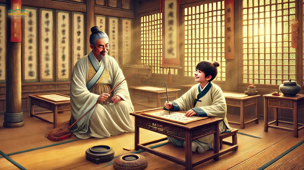 Người thầy giỏi biết chỉ lỗi một cách tinh tế với tâm từ bi, yêu thương (Ảnh minh họa)