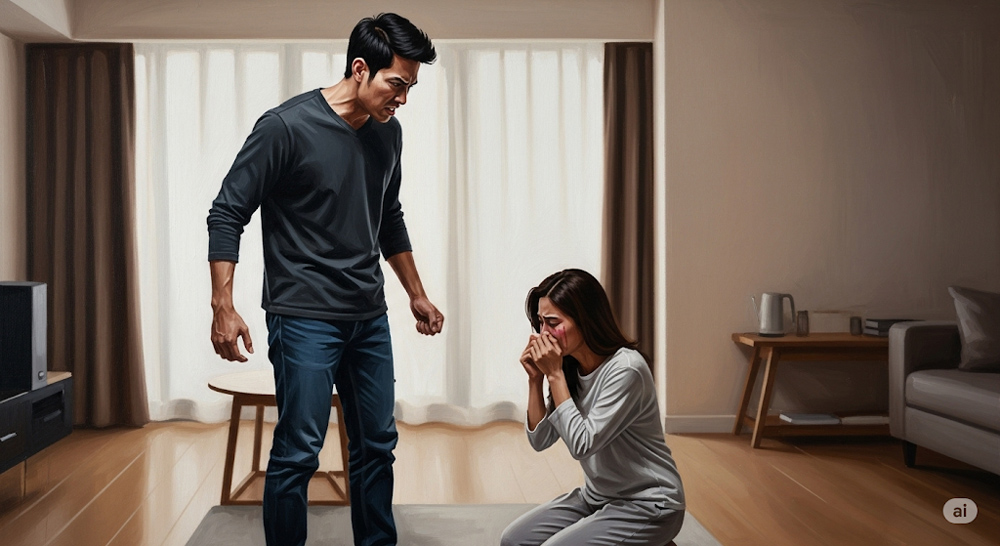 Có thể trong tiền kiếp, người có vợ/chồng ngoại tình từng phụ bạc, đối xử không tốt với những người thân yêu (ảnh minh hoạ)
