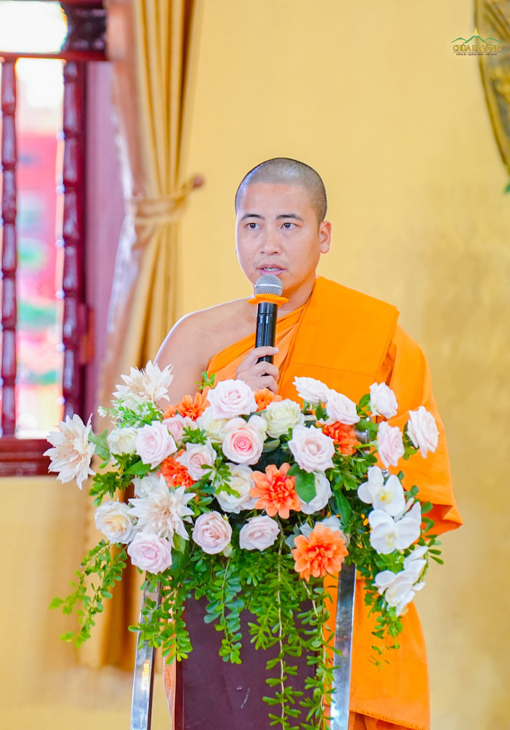 Đại đức Thích Trúc Bảo Tiến tuyên đọc diễn văn Lễ Vu lan báo hiếu (PL.2569 - DL.2025)