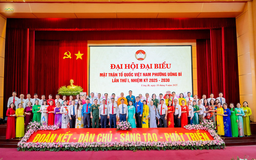 Đại hội đại biểu MTTQ Việt Nam phường Uông Bí lần thứ I, nhiệm kỳ 2025 - 2030 đã diễn ra thành công, tốt đẹp
