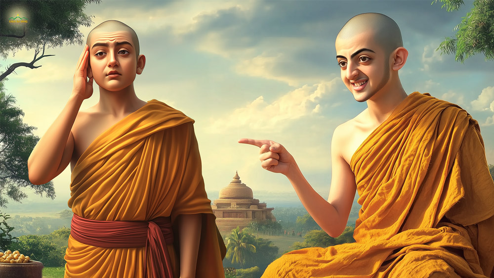 Trong kiếp quá khứ, Ngài Châu Lợi Bàn Đặc từng chê bai vị Tỳ kheo kém trí (ảnh minh họa)  