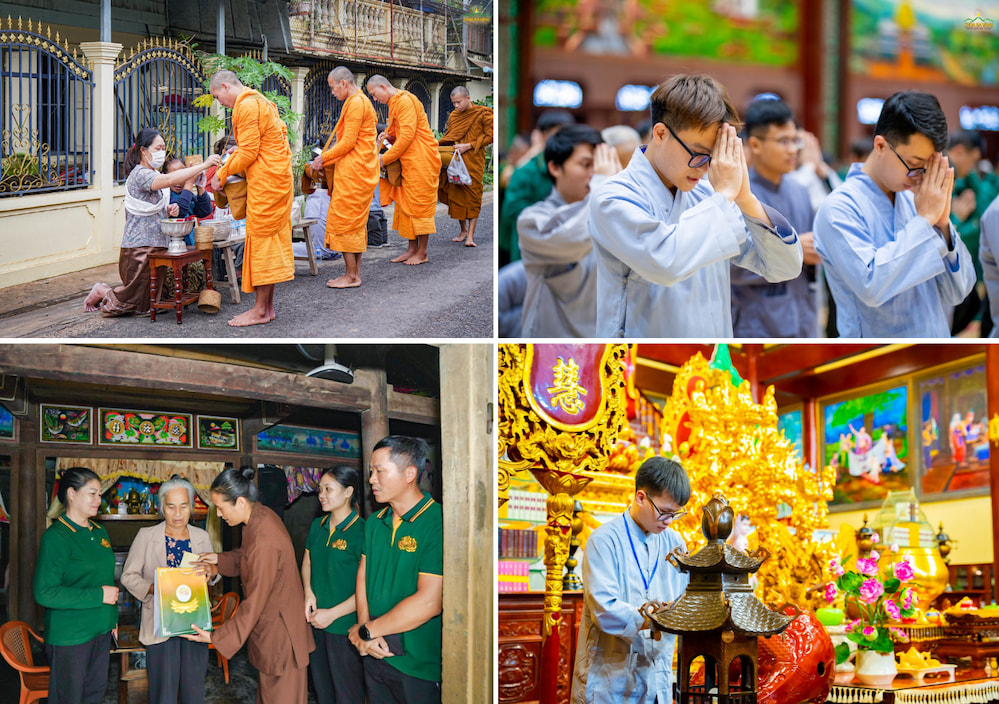 Muốn tiêu trừ nghiệp chướng, tăng trưởng phúc báu thì nên lễ Phật, bố thí, làm việc phước thiện nơi Tam Bảo,...