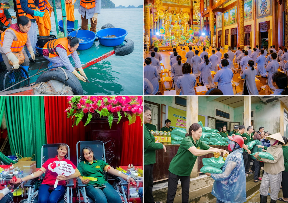 Người hành giả biết thực hành lời Phật dạy, quy y Tam Bảo, giữ gìn ngũ giới sẽ giúp tiêu trừ tội lỗi