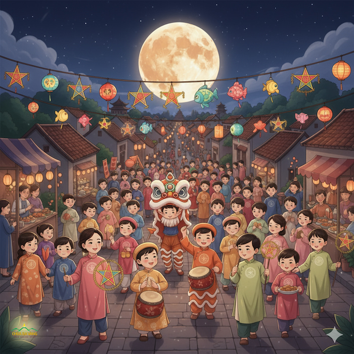 Tết Trung thu là dịp để mọi người nhớ lại kỷ niệm tuổi thơ trong sáng (ảnh minh họa)