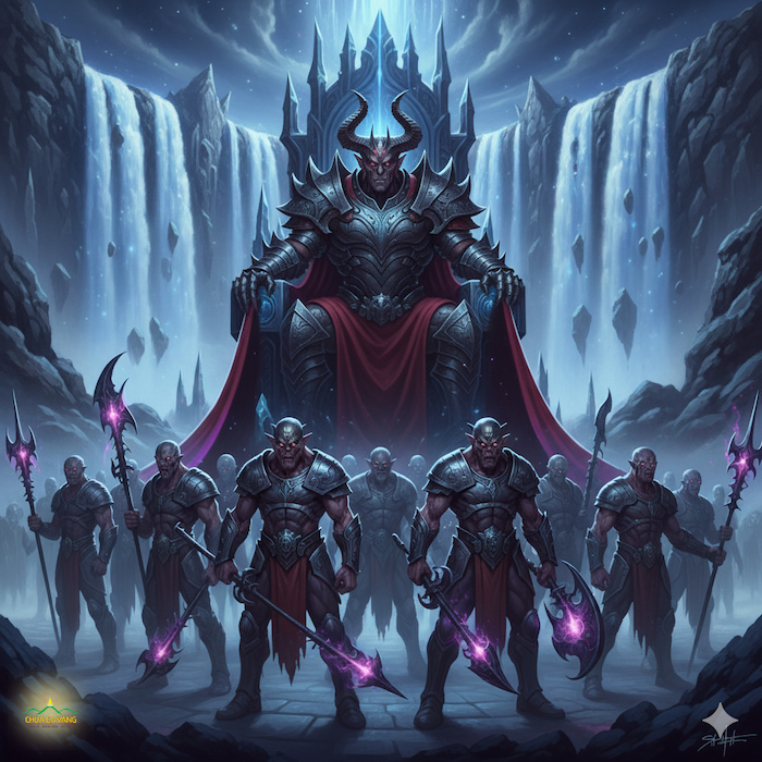 Ma Ba Tuần trú ngụ và cai quản cõi Trời thứ sáu - cõi Trời Tha Hóa Tự Tại (ảnh minh họa)  