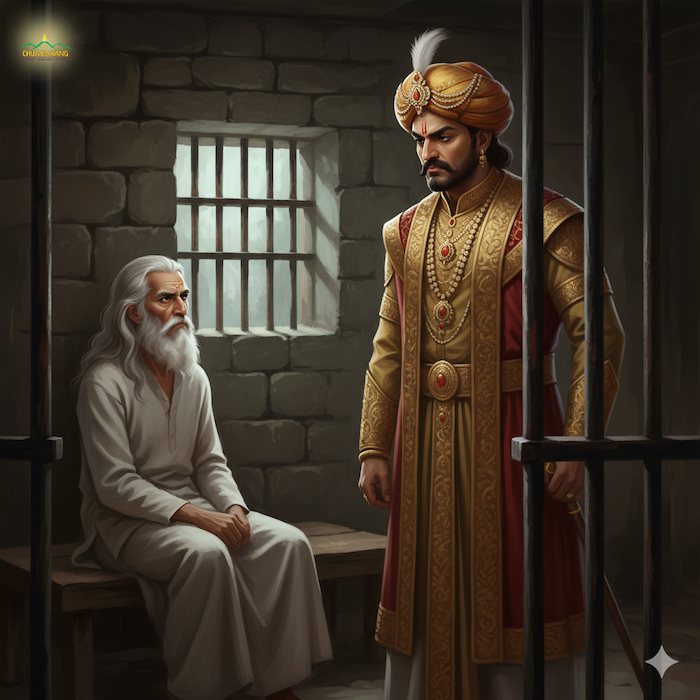 Vua Tần Bà Sa La bị A Xà Thế bắt nhốt vào ngục (ảnh minh họa)