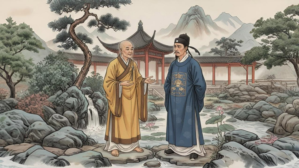 Ông Tô Đông Pha tỏ ngộ về mình sau lời nói của Ngài Phật Ấn (ảnh minh họa)  