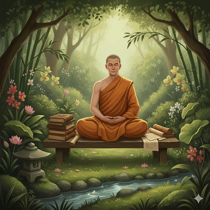 Ngài An Thế Cao là người thông đạt giáo lý và thiền quán đến mức cao diệu (ảnh minh họa)