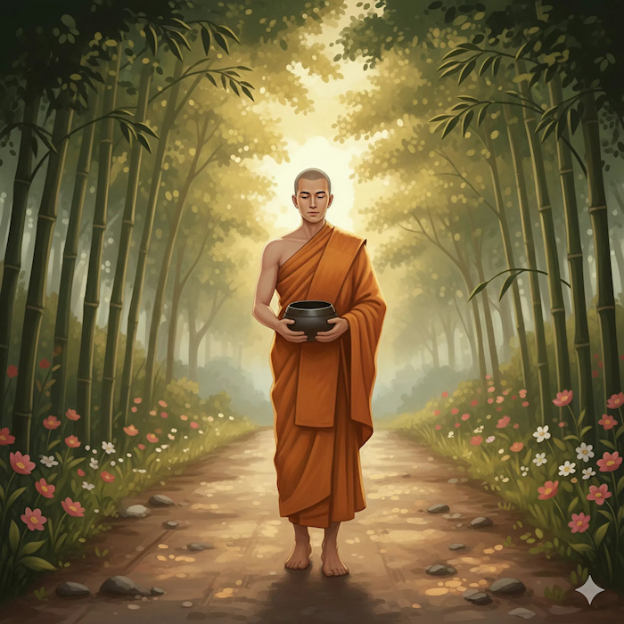 Bậc trí giả An Thế Cao du hành để hoằng hóa độ sinh (ảnh minh họa)  