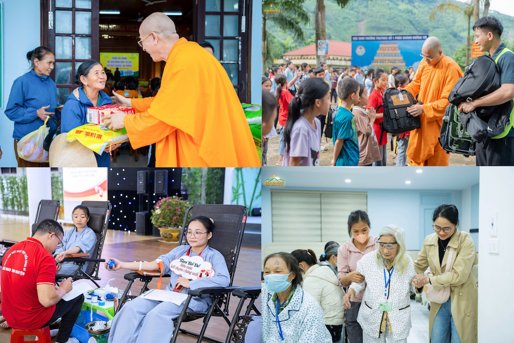 Siêng năng bố thí sẽ giúp phát sinh trí tuệ (ảnh minh họa)