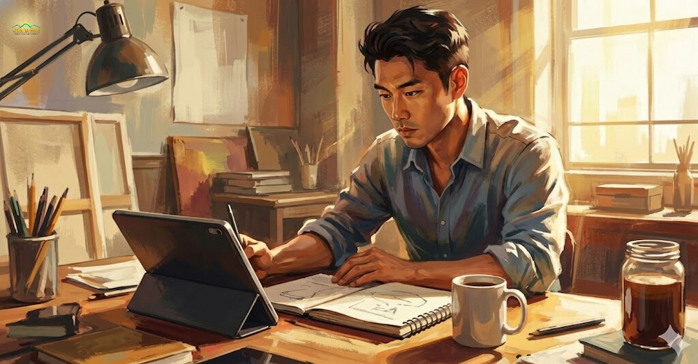 Thực hành Tứ chánh cần giúp vượt qua thói quen lười biếng, buông xuôi (ảnh minh họa)