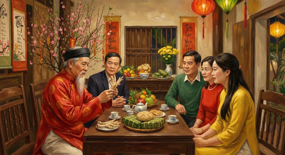 Xem chân gà vào ngày Tết là việc làm mê tín, không có cơ sở (ảnh minh họa)  