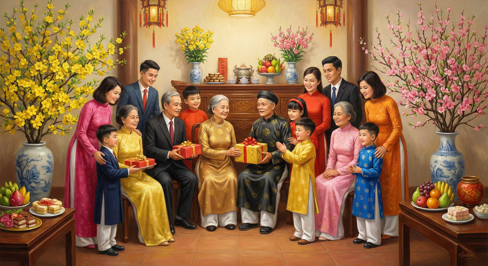 Mừng thọ là nét đẹp văn hóa truyền thống của người Việt Nam (ảnh minh họa)   