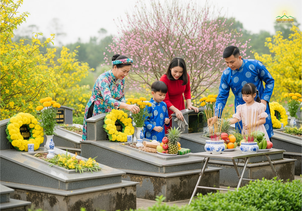 Cúng lễ các vị Thần linh giúp người đã khuất được thêm phước báu (ảnh minh họa)