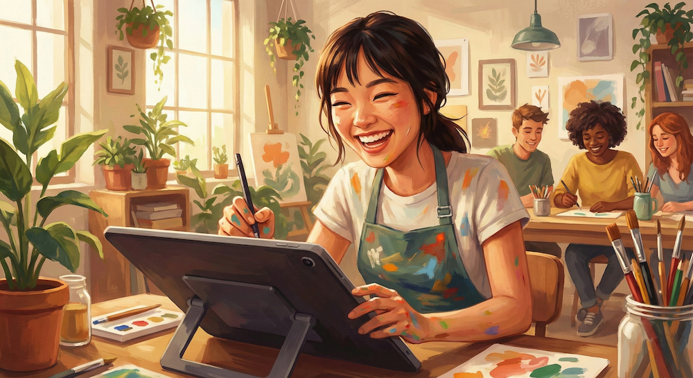 Nghe một tin vui giống như được dùng một món ăn bổ dưỡng (ảnh minh họa)