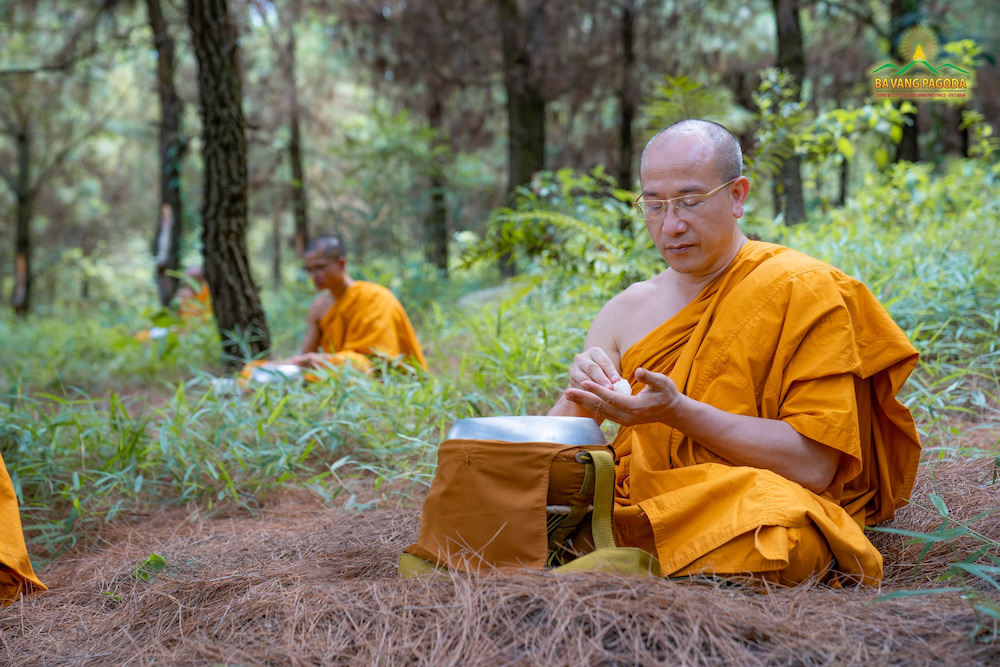 Khi thọ dụng thức ăn phải quán chiếu nhân duyên hình thành miếng ăn