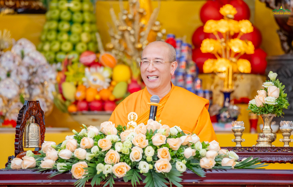 Sư Phụ Thích Trúc Thái Minh chia sẻ Pháp thoại đầu tiên trong năm mới