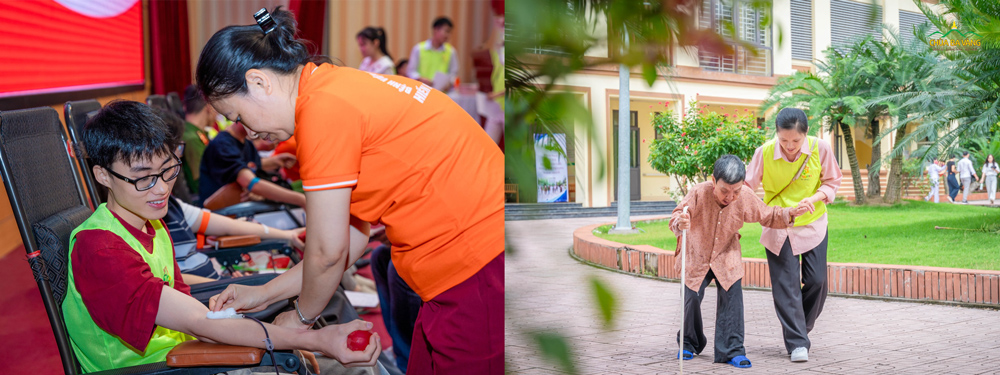 Bố thí là cho đi, mở lòng mình để giúp đỡ, làm đẹp lòng mọi người và nhẹ lòng mình (ảnh minh họa)