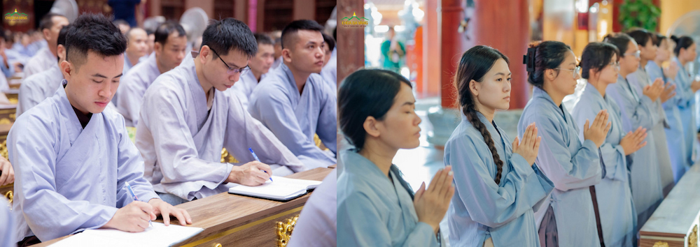 Để thể hiện lòng tri ân với Đức Phật, người đệ tử Phật nên chăm chỉ học và thực hành Pháp  