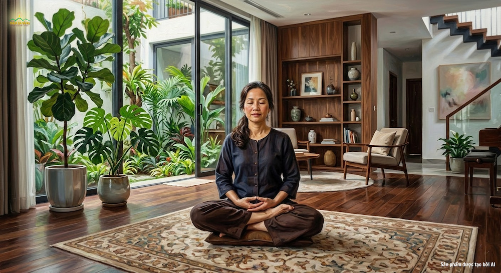 Quán chiếu vô thường để điều phục thân tâm sẽ giúp giảm cân thành công (ảnh minh họa)