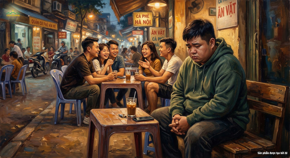 Béo phì khiến ngại giao tiếp (ảnh minh họa)