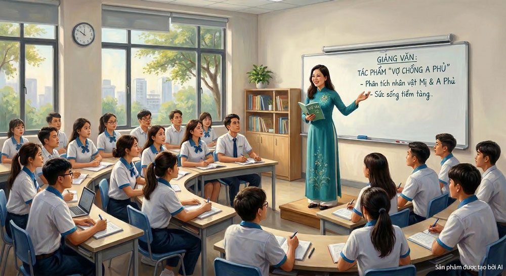 Chúng ta nên chăm chú nghe thầy cô giảng bài (ảnh minh họa)  