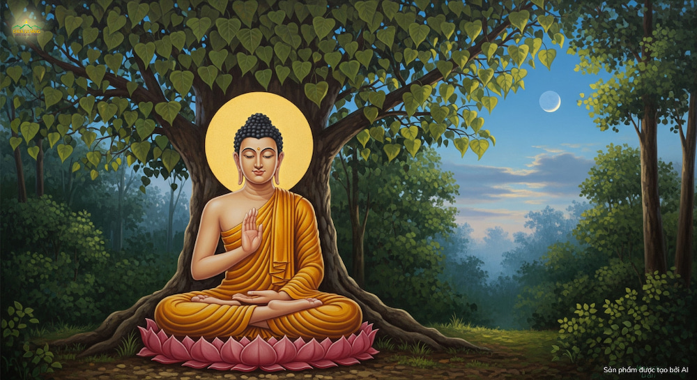 Đức Phật dạy phải an trú trong niệm từ bi trong mọi oai nghi (ảnh minh họa)