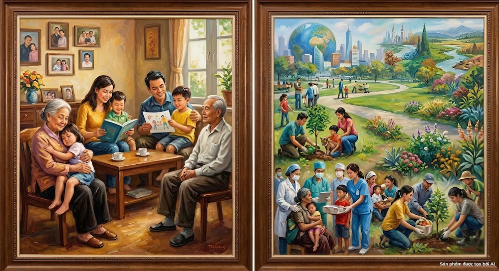 Người thực hành Tứ vô lượng tâm sẽ đem lại bình an, hạnh phúc cho mọi người (ảnh minh họa)