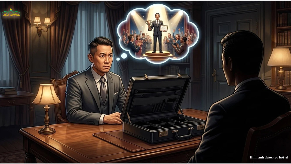 Lòng tham có thể khiến chúng ta làm nhiều điều phi pháp, tội lỗi (ảnh minh họa)