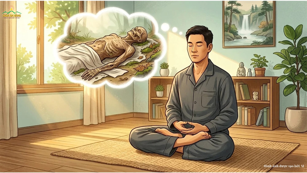 Quán thân bất tịnh là cách đối trị sắc dục rất hữu hiệu (ảnh minh họa)