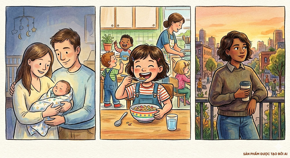 Từ khi sinh cho đến lúc lớn, chúng ta vay mượn vật chất tứ đại ở bên ngoài đắp vào (ảnh minh họa)  