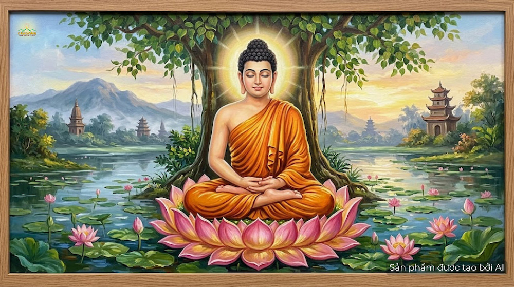 Những phẩm tính cao quý của hoa sen trở thành biểu tượng gắn liền với chư Phật và Bồ tát (ảnh minh hoạ)