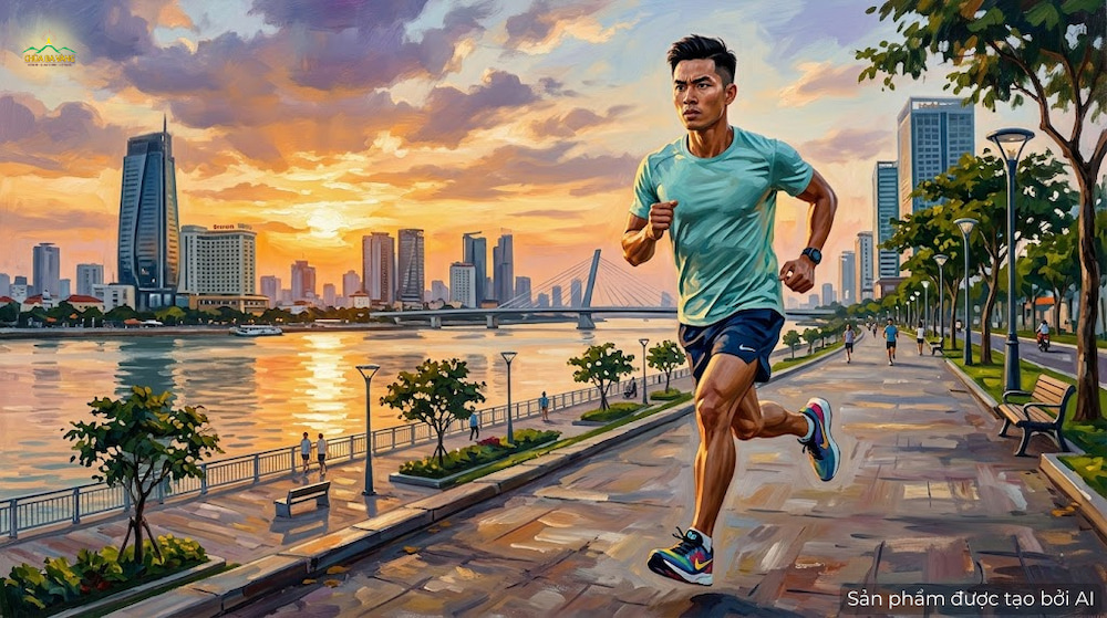 Vừa chạy bộ vừa đếm bước chân có thể rơi vào tà thiền (ảnh minh hoạ)