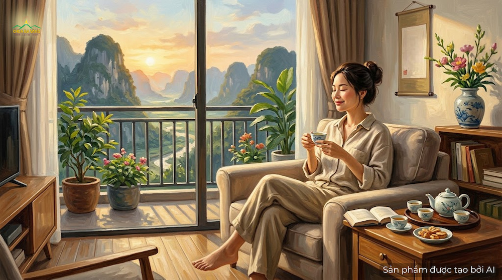 Thiền Tứ niệm xứ giúp thân tâm được mát mẻ, giảm stress (ảnh minh hoạ)