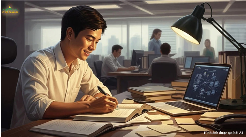 Chịu khó học tập giúp ta được thêm phần thông minh, lanh lợi (ảnh minh họa)