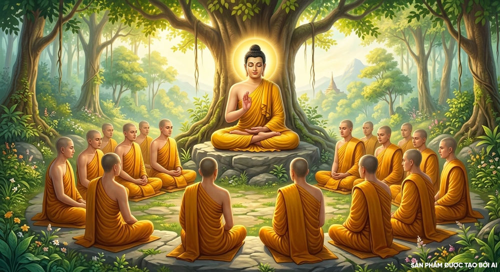 Đức Phật thị hiện ứng hóa thân để giáo hóa, cứu độ chúng sinh (ảnh minh họa)  
