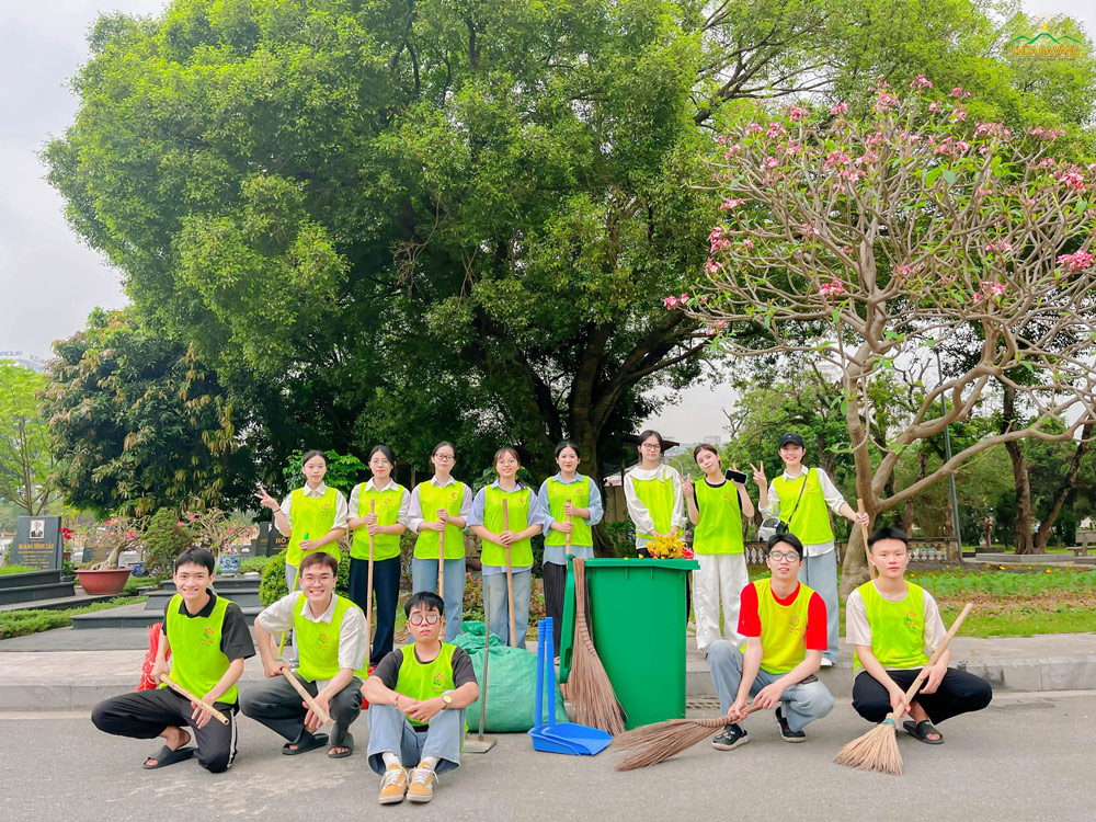 Chúng mình đã hoàn thành xong công việc!