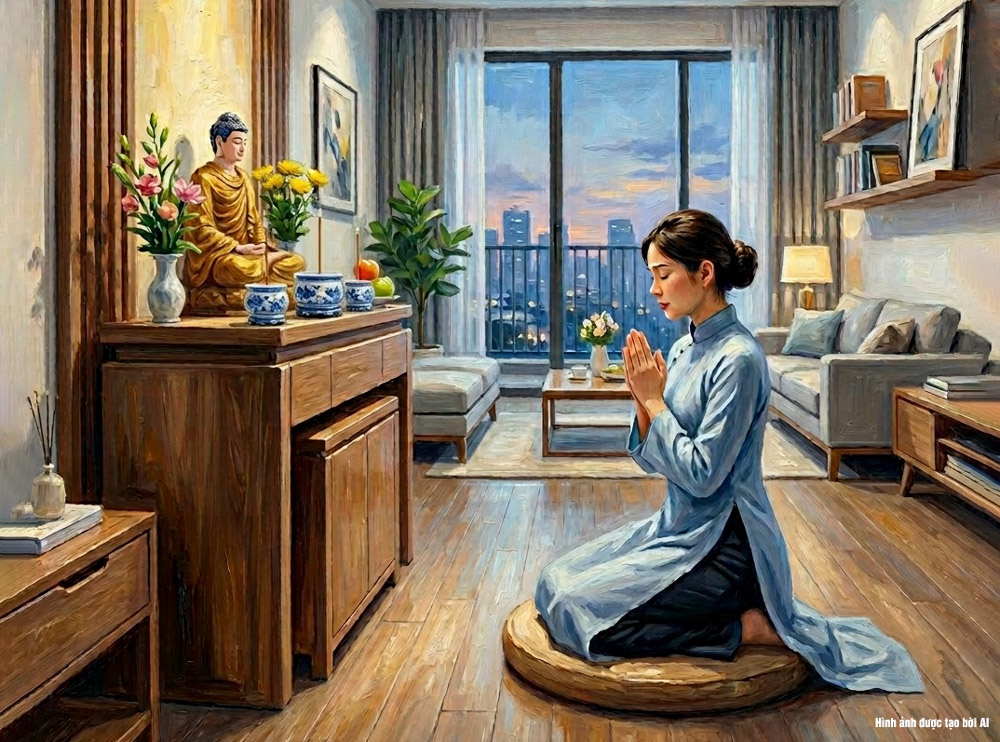 Để hạt giống Bồ đề nảy nở, ta cần thường xuyên tư duy và quán chiếu về ân đức của chư Phật (ảnh minh họa)