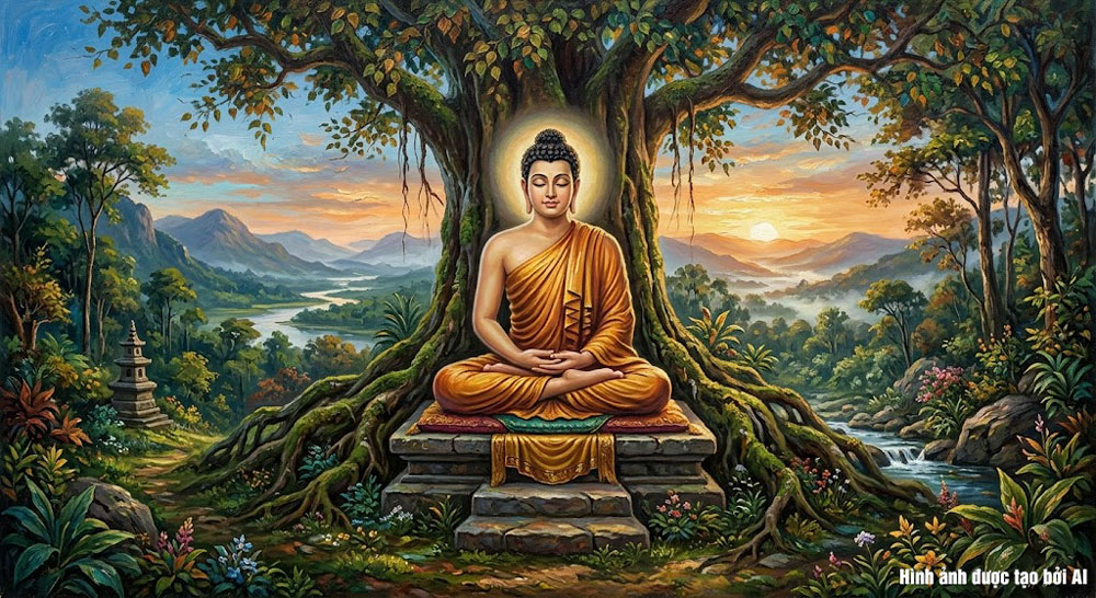 Thực hành hạnh Bồ đề là nhân thành tựu Phật quả, đạt được giác ngộ tối thượng (ảnh minh họa)
