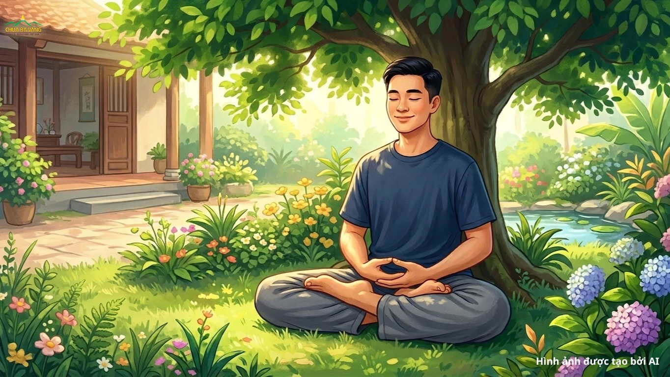 Nhờ tu tập, loại bỏ tâm nhỏ nhen, người tu hành sẽ đạt được niềm vui thanh tịnh và lâu dài (ảnh minh họa)