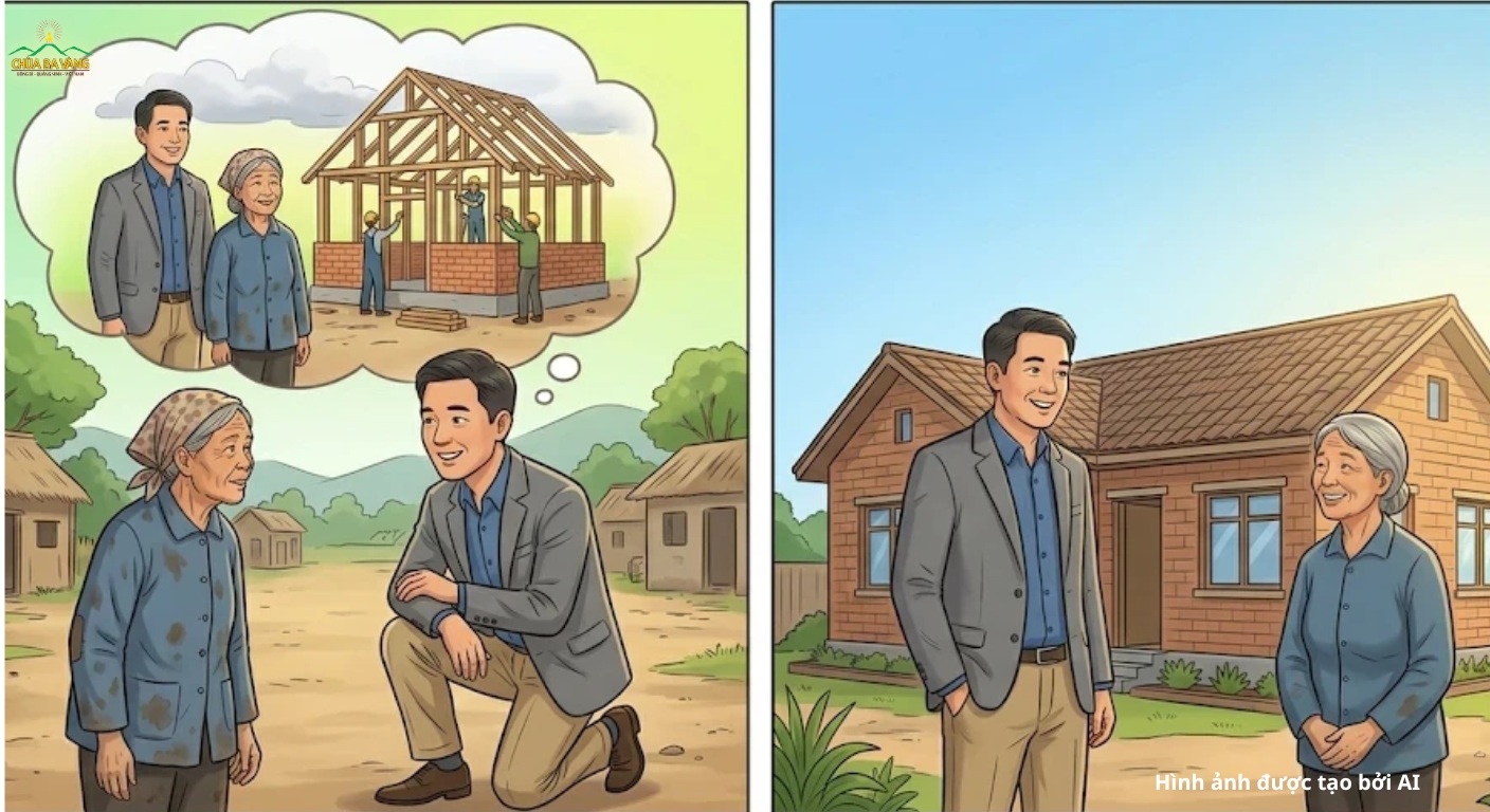 Người có lời nói đi đôi với việc làm sẽ được mọi người kính trọng (ảnh minh họa)