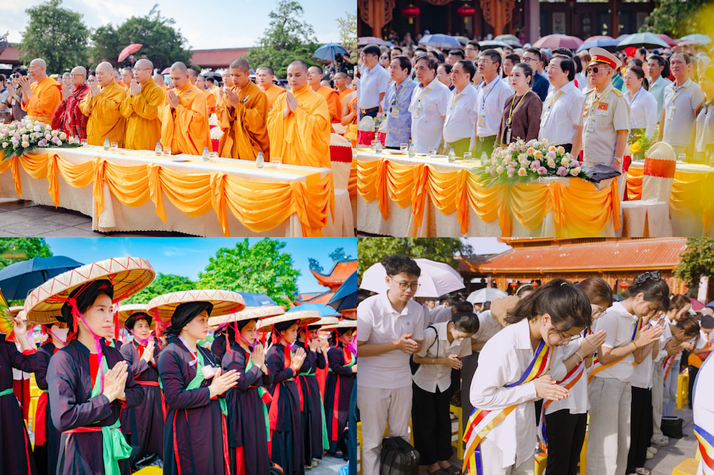 Chư Tôn Đức Tăng, các vị đại biểu cùng Nhân dân, Phật tử tham gia Đại lễ Phật đản PL.2570 – DL.2026