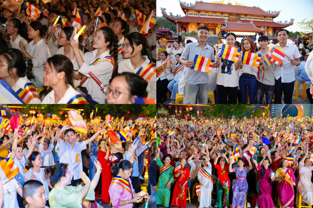 Việc mừng vui, tán thán và tùy hỷ với những điều thiện trong ngày lễ Phật đản sẽ sinh phước lành